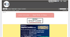 Desktop Screenshot of highdefjunkies.com
